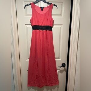 Delirious Vibrant Coral Dress